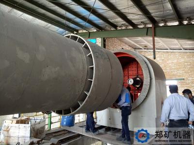 伊朗CCPC回轉(zhuǎn)窯和冷卻機設(shè)備