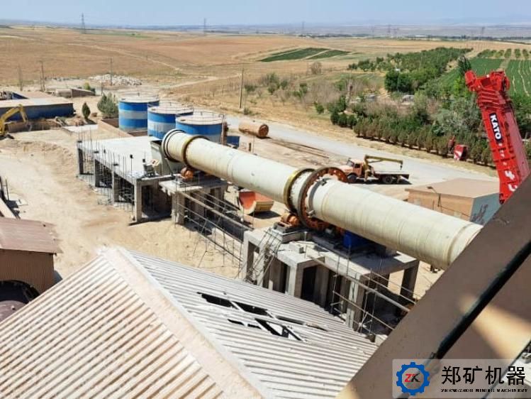 伊朗200tpd活性石灰煅燒設(shè)備