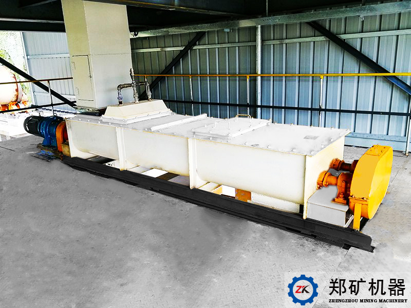 熱烈祝賀寧波ZJ400×5m雙軸攪拌機(jī)設(shè)備交貨完成！